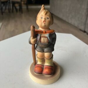 Vintage Hummel Goebel #16 Little Hiker Figurine 4.25 Inches Tall Great Condition